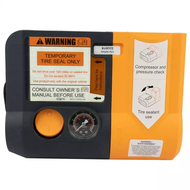 4G7Z19L523AA - : Kit Tire Sealant And Compres for Ford Image