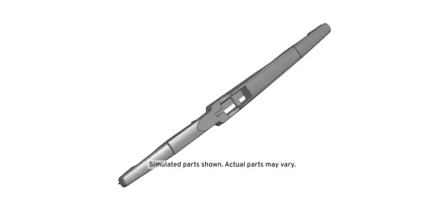 85118765 - Body: Rear Window Wiper Blade, 12.2 in for Chevrolet: Blazer, Equinox | GMC: Terrain Image
