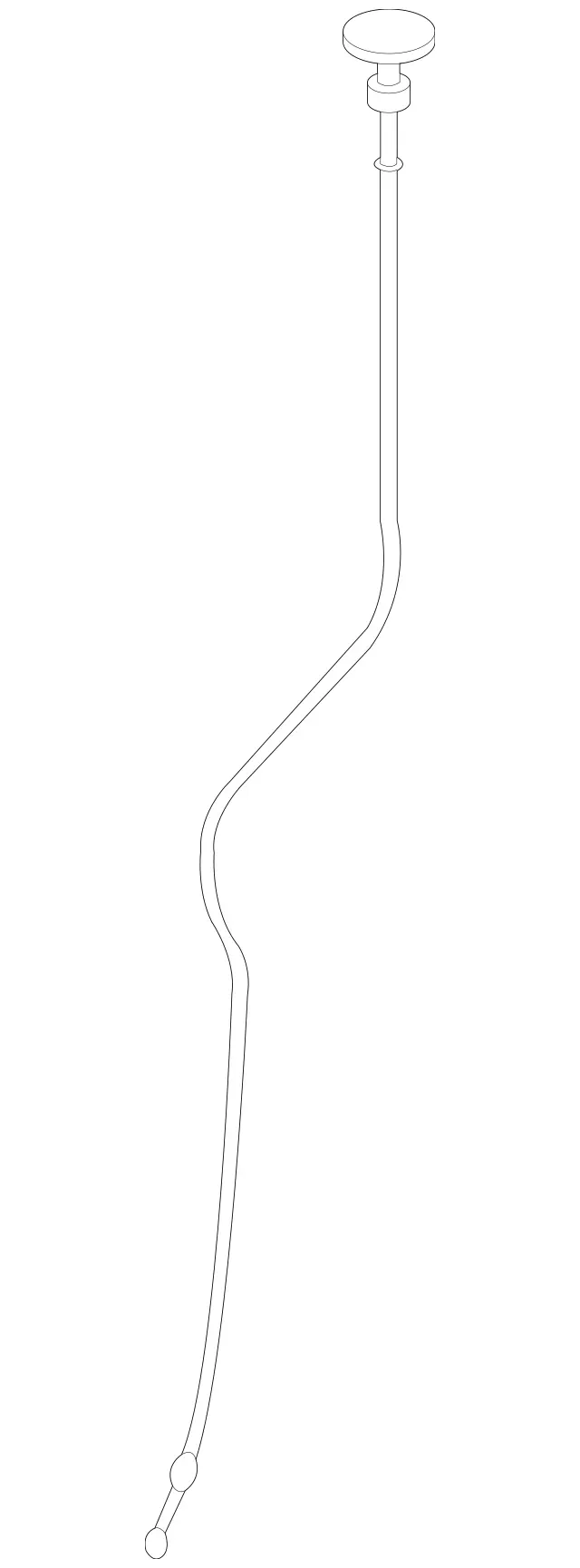 6420100972 - Engine: Dipstick for Mercedes-Benz Image