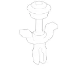 2115040059 - Radiator: Retaining Pin for Mercedes-Benz Image