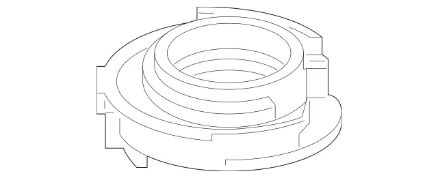 2053240184 - Springs, Suspension and Hydraulic Components: Helical Spring Shim for Mercedes-Benz: C350e, C400, C43 AMG, C450 AMG, C63 AMG, C63 AMG S, CLS450, CLS53 AMG, E300, E350, E400, E43 AMG, E450, E53 AMG, GLC300, GLC43 AMG, GLC63 AMG, GLC63 AMG S Image image