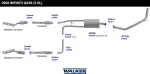 52505 - : Exhaust Pipe 2" Outlet (ID) for Walker Exhaust Image