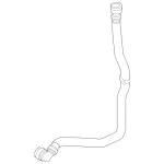 2225017001 - Cooling System: Coolant Hose for Mercedes-Benz Image