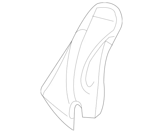 21169001227F79 - Body: Hinge Cover for Mercedes-Benz Image