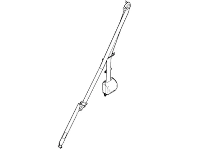 6C2Z16611B69DA - Electrical: Rear Seat for Ford: E-150, E-150 Club Wagon, E-250, E-350 Club Wagon, E-350 Super Duty, E-450 Super Duty Image