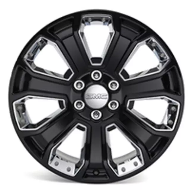 22" Wheels, Gloss Black (THIS IS A SINGLE WHEEL.  NOT A SET OF FOUR) - GM (84340647)
