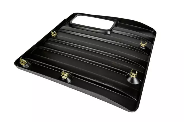 Black Passenger Side Rear Door Trim Panel - GM (23449569)