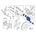 PR3Z2200D - : Rear Pads for Ford: Mustang Image