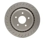 62446021 - : DFC GEOSPEC Coated Rotor - Drilled for DYNAMIC FRICTION Image