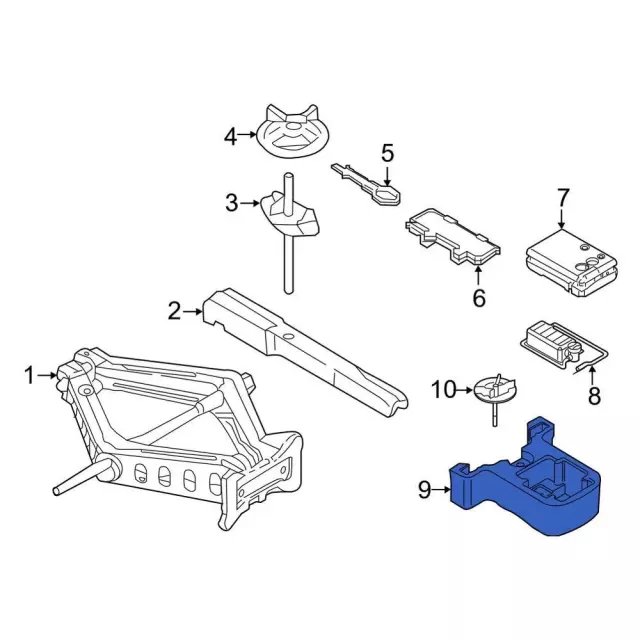 FR3Z9913546C - Body: Storage Compartment for Ford Image