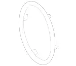 4638854102 - Attachment Parts: Cover, Bumper Area for Mercedes-Benz: G63 4x4 Squared AMG, G63 AMG Image