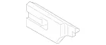 1638851137 - Attachment Parts: Energy-Absorbing Unit for Mercedes-Benz Image