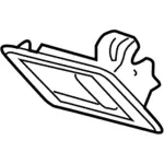 6W1Z5406072AB - Body: Latch for Lincoln: Town Car Image