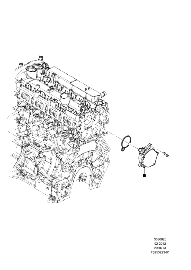 BB5Z2A451C - Emission System: Vacuum Pump for Ford Image
