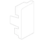 1646890108 - : Cover for Mercedes-Benz: GL320, GL550, ML320, ML350, ML450, ML500, ML550, ML63 AMG Image