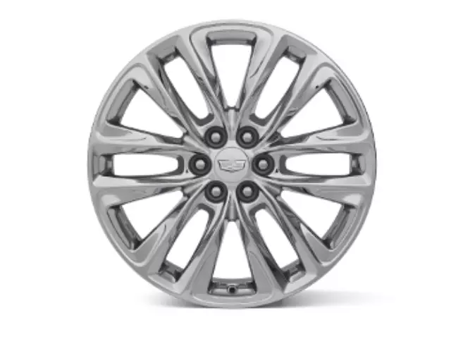84465272 - : 20 Wheels, 12-Spoke Aluminum, Chrome Finish for GM Image