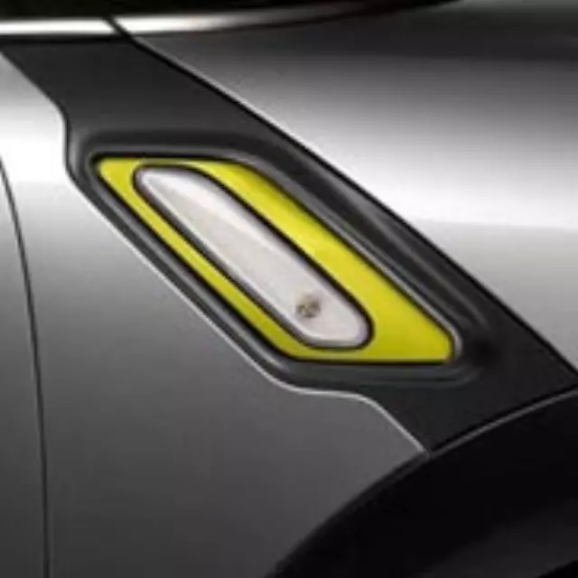 51132184062 - Exterior: Side Scuttle Insert - Yellow - Set Of 2 for Mini: Cooper Countryman, Cooper Paceman Image