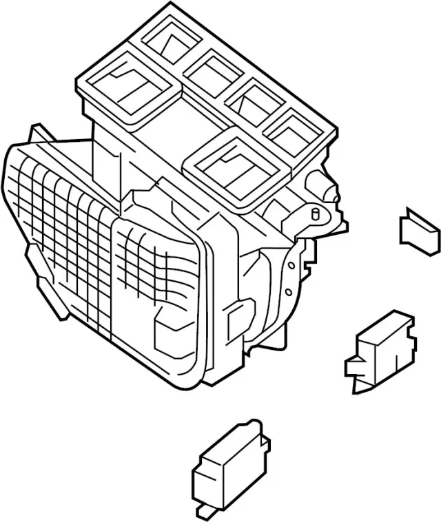 271103JC2B - HVAC: AC &amp; Heater Assembly for INFINITI: JX35, QX60 Image