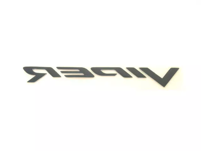 Viper Decal, Rear Fascia - Mopar (0WN73WRRAC)