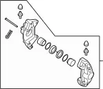 440015CA1B - : Disc Brake Caliper for Infiniti Image