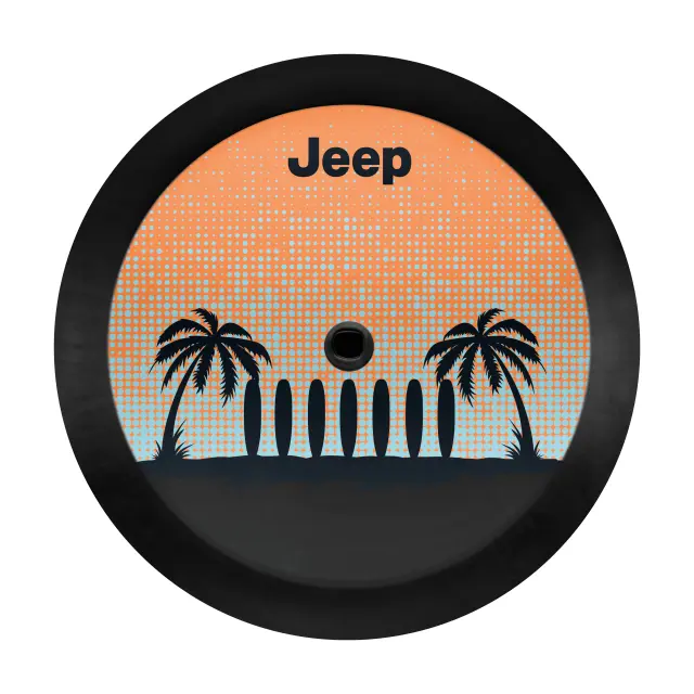 82215431AB - Exterior Accessories: Spare Tire Cover for Mopar Image