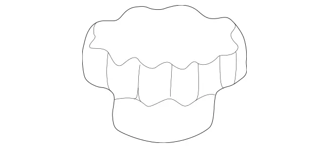 210501061564 - Radiator: Closing Cap for Mercedes-Benz: Metris, Sprinter 1500, Sprinter 2500, Sprinter 3500, Sprinter 3500XD, Sprinter 4500 Image image