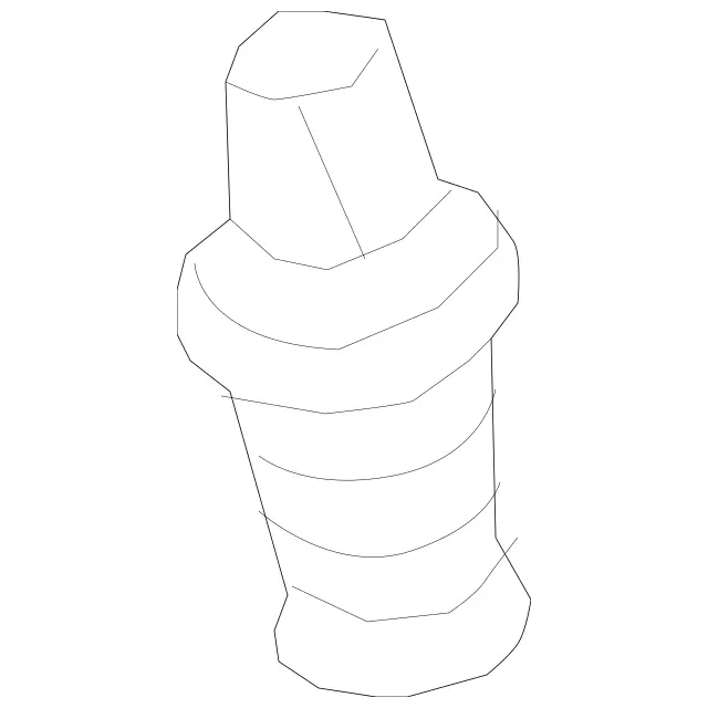 205880002764 - Bumper/Fender/Hood: Spring Element for Mercedes-Benz Image