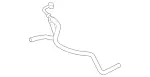 9075010000 - Cooling System: Reservoir Hose for Mercedes-Benz Image