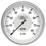 880088 - : GAUGE, TACHOMETER, 3 1/8", 8K RPM, IN-DASH, FORD MASTERPIECE for AutoMeter Image
