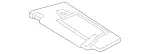 20781007108Q05 - Body: Sun-visor for Mercedes-Benz Image