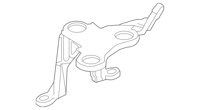 2044300110 - Brake System: Holder for Mercedes-Benz: C250, C300, C350, C63 AMG, E550, GLK250, GLK350 Image image