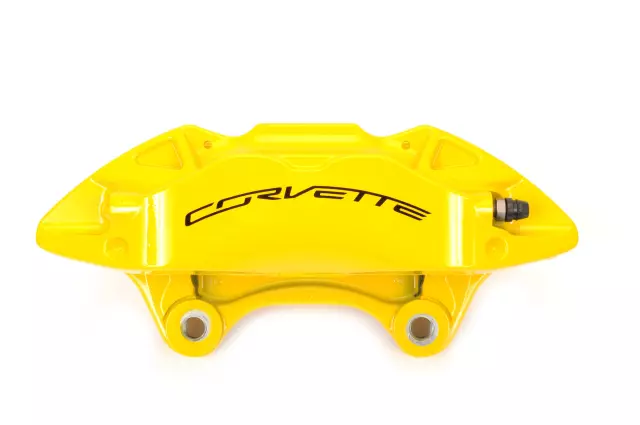 84089125 - : Yellow Front Passenger Side Disc Brake Caliper Assembly for Chevrolet: Corvette Image