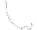 172460622465 - : Low-Pressure Hose for Mercedes-Benz: SLC300, SLC43 AMG, SLK300 Image