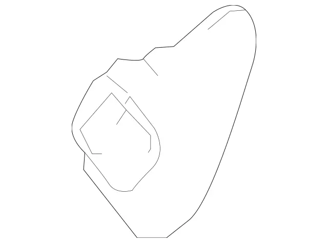 21191843363C99 - Body: Outer Cover for Mercedes-Benz Image