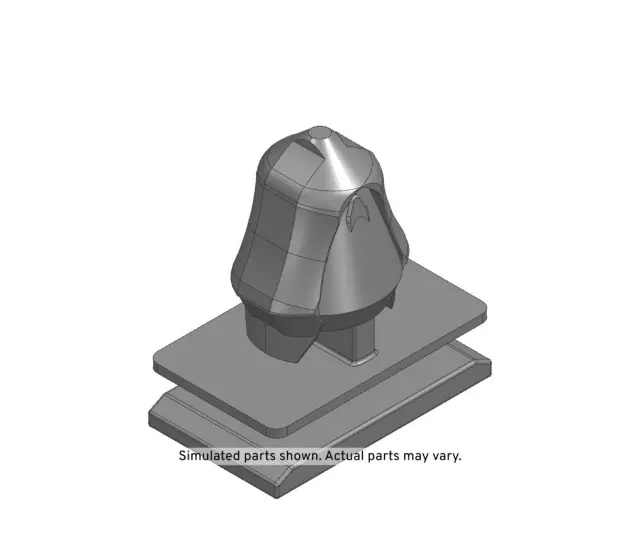 86779332 - : Wheel Opening Molding Retainer for Buick: Enclave | Cadillac: ESCALADE IQ, OPTIQ | Chevrolet: Colorado, Equinox, Equinox EV, Silverado EV, Traverse | GMC: Acadia, Canyon, Sierra EV, Terrain Image