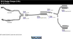 54948 - : Exh Muffler Assembly for Walker Exhaust Image