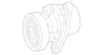 1782000070 - Cooling System: Tensioner for Mercedes-Benz Image