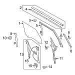 M2DZ7823209B - Body: Regulator for Ford: Bronco Image