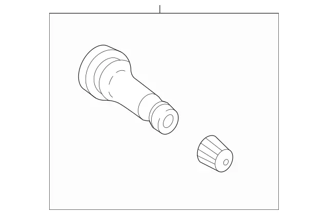 400410064 - : Tire Valve for Mercedes-Benz Image