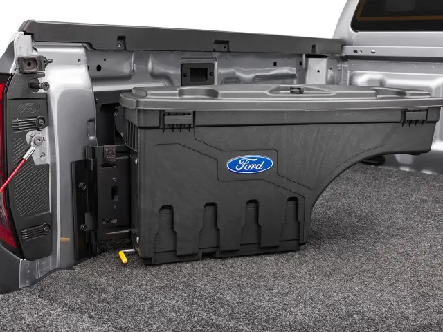 VRB3Z17N004A - Exterior: Pivot Storage Box - Drivers Side for Ford Image