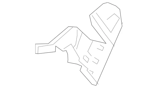 2129180516649051 - Body: Outer Cover Retainer for Mercedes-Benz Image