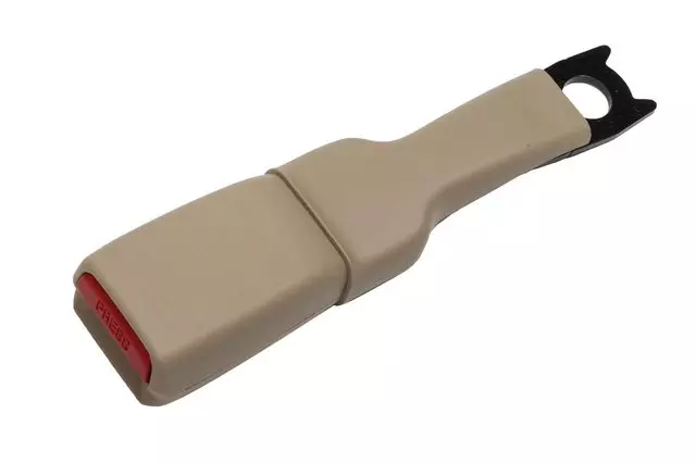 19256236 - : Ebony Passenger Seat Belt with Buckle for GM Image