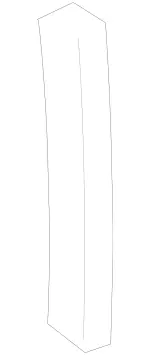 2116950033 - Covering and Lining: Spacer Piece for Mercedes-Benz Image