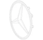 2478807809 - : Carrier for Mercedes-Benz Image