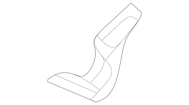 167885830564 - Attachment Parts: Bumper Holder for Mercedes-Benz: GLE350, GLE450e, GLE580 Image image