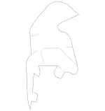 2196200214 - Body: Lower Bracket for Mercedes-Benz Image