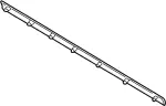 808342Y000 - Body: Seal Strip for Infiniti Image
