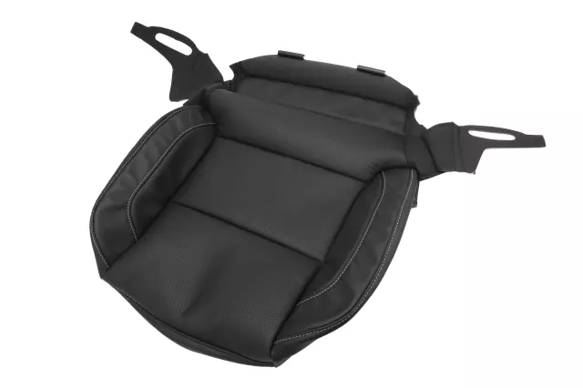 84549840 - : Black Driver Seat Cushion Cover for Cadillac: Escalade | Chevrolet: Silverado 1500, Silverado 2500 HD, Silverado 3500 HD, Suburban, Tahoe | GMC: Sierra 1500, Sierra 2500 HD, Sierra 3500 HD, Yukon, Yukon XL Image