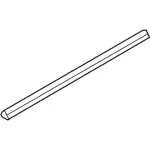 8L8Z7821456C - Body: Belt Weather-strip for Ford Image