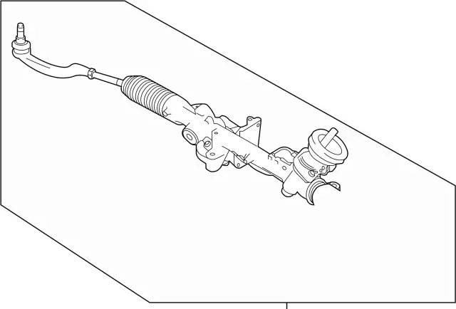 49001HW23A - Steering: Gear Assembly for INFINITI: QX30 Image
